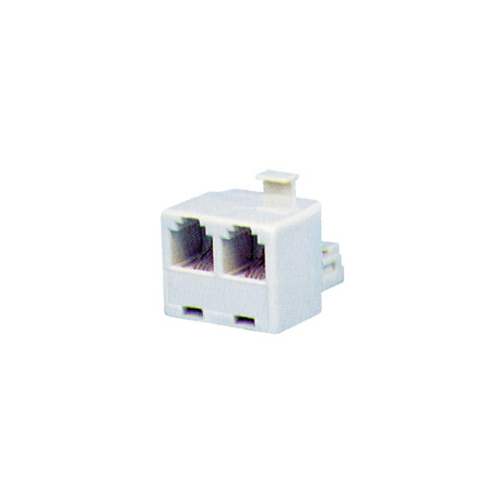 Elix - Duplex modulaire jack 2x6/4