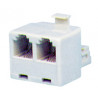 Elix - Duplex modulaire jack 2x6/4