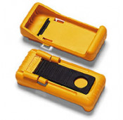 Yellow vinyl case for multimeter
