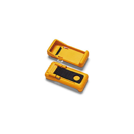 Yellow vinyl case for multimeter