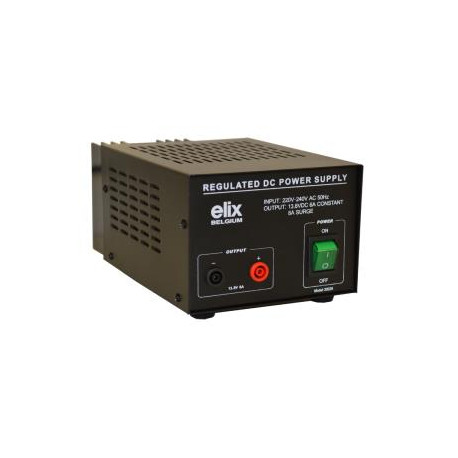 Elix - Fixed power supply 13.8V 6A-8A