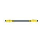 Cable 75 ohm 10m - Fiche male S-VHS 4P/Fiche male S-VHS 4P