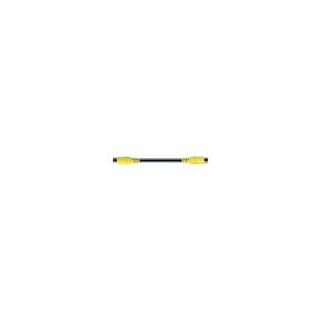 Cable 75 ohm 10m - Fiche male S-VHS 4P/Fiche male S-VHS 4P