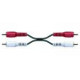 Elix - Cable 3m - 2 fiches males RCA/2 fiches males RCA