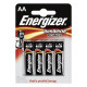Energizer - 4 Batteries AA