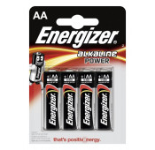 Energizer - 4 Batteries AA