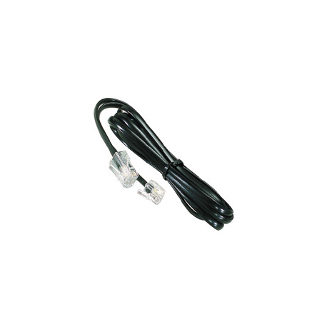 TEL.RJ11.RJ45.N Cable de 2m avec RJ11/RJ45 NOIR