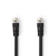 Cable 1.5m double blindage - Fiche male "F"/Fiche male "F"