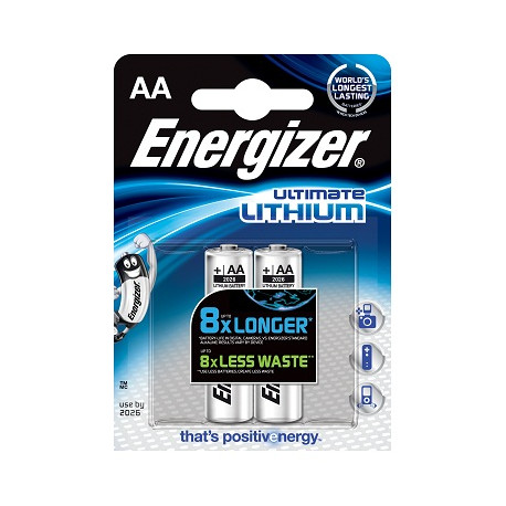 Energizer - 2 batteries Lithium FR6