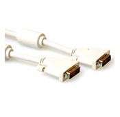 Câble 1.80m - 2x DVI mâle DUAL link (24+1)