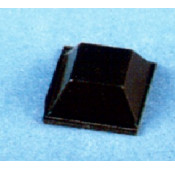 Square Adhesive Protective Stop 12.7X5.8mm 4 pieces