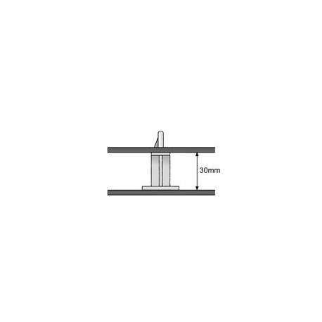 Support pour circuit imprime 3mm H-20mm 18x18mm PAR5