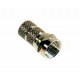 F connector met schroef voor SAT - 1.1/5.0coax kabel 35716