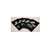 KIT.M68-5 CARTES DE RECHANGE POUR LA SERRURE DE CARTES