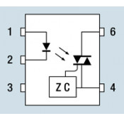 MOC3041 - opto-triac dr.400v 15ma z