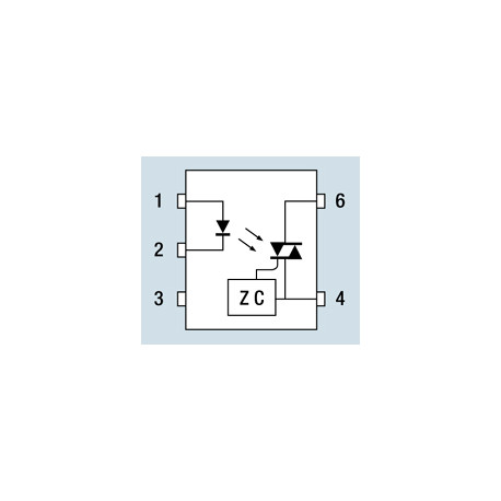 MOC3041 - opto-triac dr.400v 15ma z