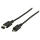 FireWire cable 4/6 male -4.5m