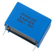 Condensatoor van hoge waarde MKT 6.8M 250Vdc