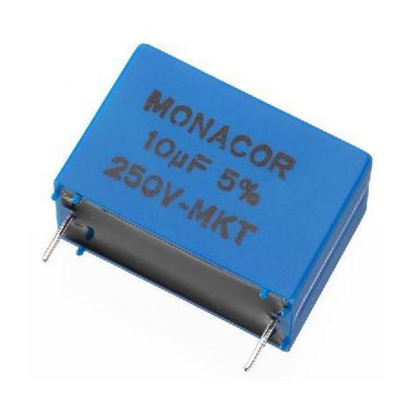 Condensatoor van hoge waarde MKT 10M 250Vdc