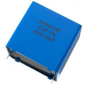 Condensatoor van hoge waarde MKT 47M 250Vdc