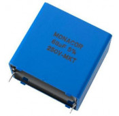 Condensatoor van hoge waarde MKT 68M 250Vdc