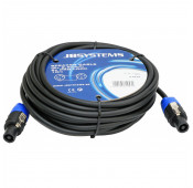 cable 10m - Cable haut-parleur avec 2 fiches males 4P