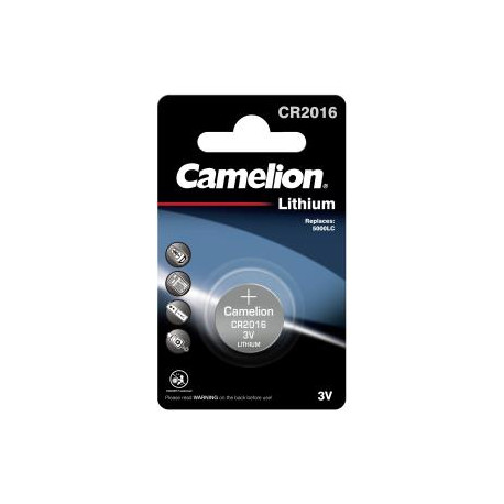 Camelion - Pile bouton au Lithium CR2016 3V