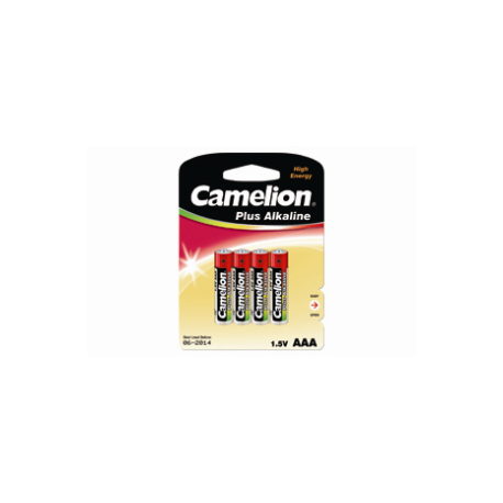 Camelion - 4 batteries alcaline AAA 1.5V