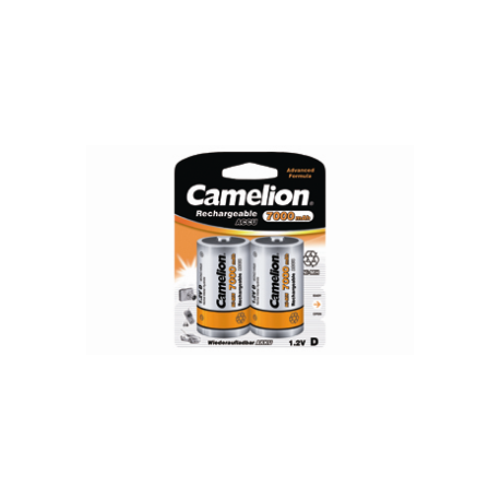 Camelion - 2 Rechargeable batteries D 7000 mAh 1.2V