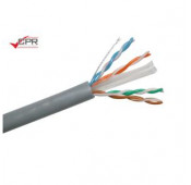 Cable U/UTP Categorie 6 PVC Eca - Gris- Norme CPR- Au mètre