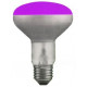 Lamp reflector 60W R80 E27 red purple