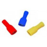 Cosse isolee plate femelle en vinyl rouge 6.3mm *7*