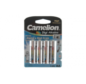 Camelion - 4 batteries AA super alcaline LR6