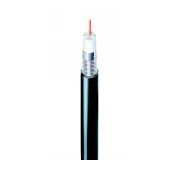 Coaxial Satellite Cable - 75 Ohms - Ø 6.6mm - Black