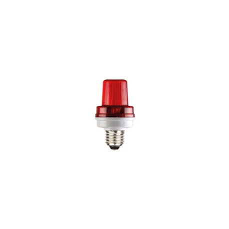 Mini Lampe LED Strobo - E27 - 3W - Rouge