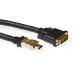 HDMI cable male/DVI-D 18+1 male - 3m