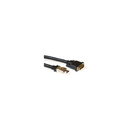 Cable HDMI mâle/DVI-D 18+1 mâle - 3m