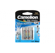 Camelion - 4 batteries ultra alcaline AAA 1.5V