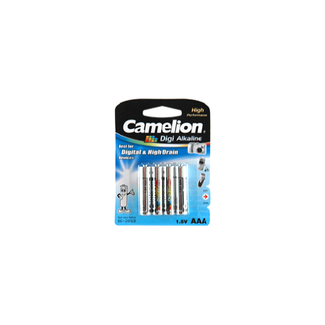 Camelion - 4 batteries ultra alcaline AAA 1.5V