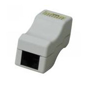 Elix - Coupleur en ligne RJ45 non blinde Cat.6