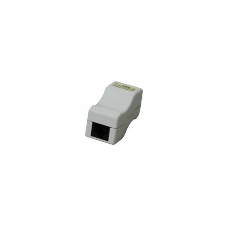 Elix - Coupleur en ligne RJ45 non blinde Cat.6