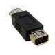 Adapter FireWire 6/6 vrouwelijk