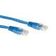 Cable UTP (non blinde) - Categorie 6 - 0.5M - Bleu