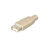 USB-A female connector te solderen