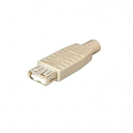 USB-A female connector te solderen