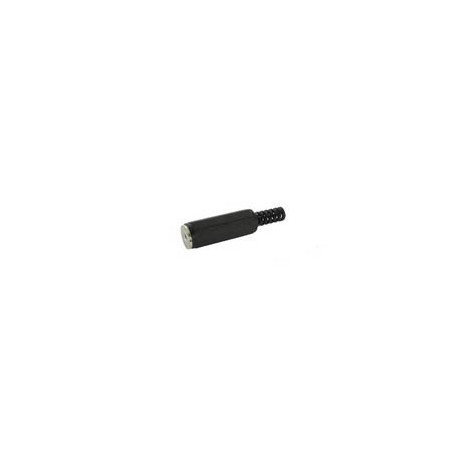 JACK FEMELLE 2.5mm MONO PLASTIQUE NOIR