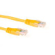 Cable UTP (non blindé) - 3m - Categorie 5 - Jaune