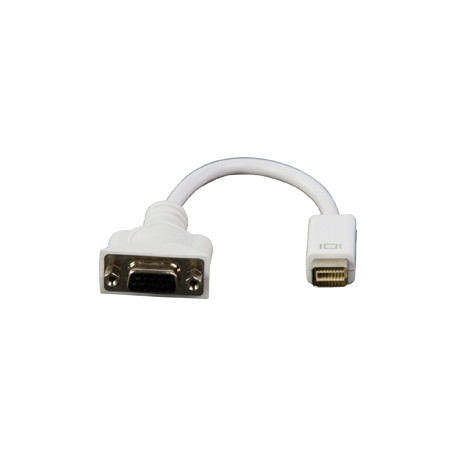 Cable adaptateur Mini DVI vers VGA femelle 20cm