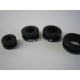 Passe-fil pour fil diametre 8mm - 10 mm - 5mm PVC noir par 5