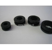 Passe-fil pour fil diametre 8mm - 10 mm - 5mm PVC noir par 5